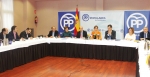 Guarinos junto a la dirección del PP y los parlamentarios  nacionales por Guadalajara han hecho balance de la legislatura